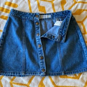 Button Up Brandy Melville Skirt